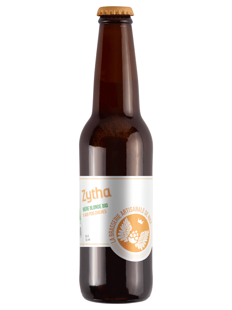 Zytha, bière blonde bio de la Brasserie Artisanale de Nice