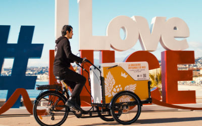Livraison bière de Nice à vélo électrique